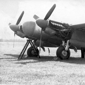de Havilland Mosquito FBXVI PF568 undergoing maintenance