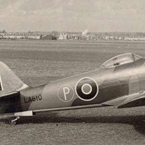 Hawker Fury, LA610, powered by a Rolls-Royce Griffon