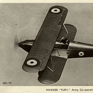 Hawker Fury - RAF biplane fighter aircraft