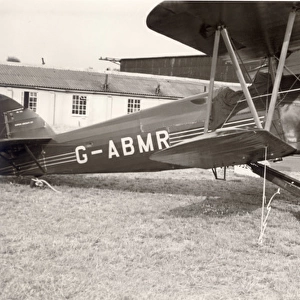 Hawker Hart II, G-ABMR, in post-war racing colours