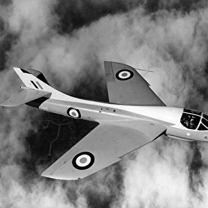 The Hawker Hunter P1101 Hunter T7 prototype XJ615