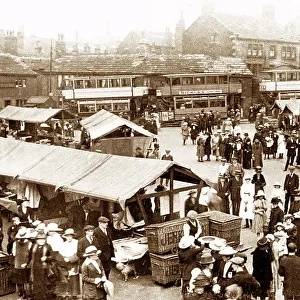 Heckmondwike Market early 1900s