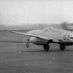 Heinkel He 280 -although flown before Messerschmitts M