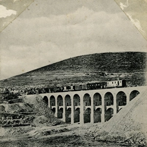 Hejaz Railway, bridge at Amman, Jordan