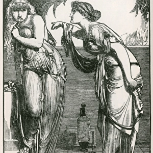 Helen and Cassandra by Frederick Sandyss