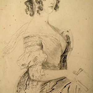Henrietta Grace Smyth (Powell) - self portrait