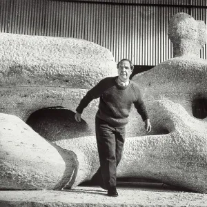 Henry Moore Print, 1950s Henry Moore Print, 1950s
