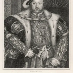 Henry VIII Engraving