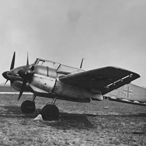 Henschel Hs 129B -heavily armed and armoured for close