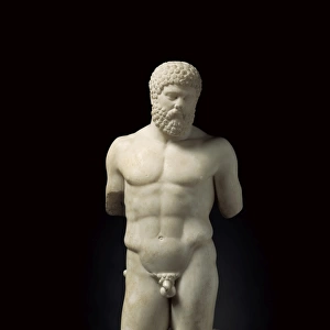 Hercules. 5th c. BC. Roman copy. Greek art. Sculpture
