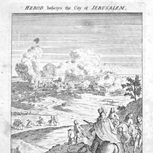 Herod besieges Jerusalem