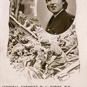 Heroic deeds of the War - Corporal Josephine M C Robins