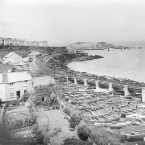 Herring boats at St Ives, Cornwall