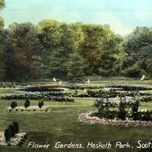 Hesketh Park - Flower Gardens, Southport, Lancashire
