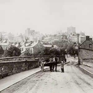 Hexham from the North East, Northumerland