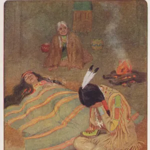 Hiawatha / Minnehaha Dies