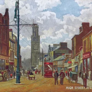 High Street, Ayr, Ayrshire, Scotland