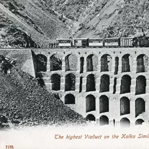 Highest Viaduct on the Kalka-Shimla Railway