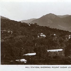 Hill station and Mount Sugar Loaf, Sierra Leone, West Africa