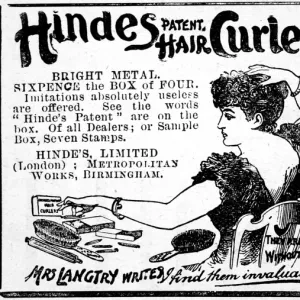 Hindes hair curlers