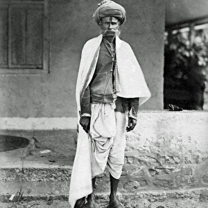 Hindu man, Poona (Pune), Maharashtra, India