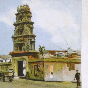 Hindu Temple on South Bridge Road, Singapore