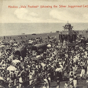 Hindu Vale Festival with Juggernaut, Ceylon (Sri Lanka)