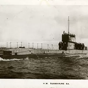 HM Submarine E4