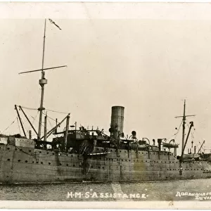 HMS Assistance, British fleet repair ship