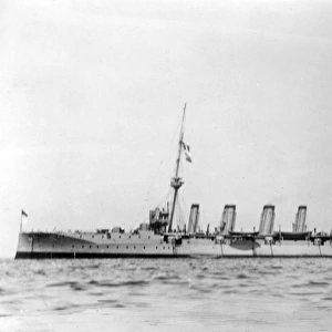 HMS Bristol, British light cruiser, WW1