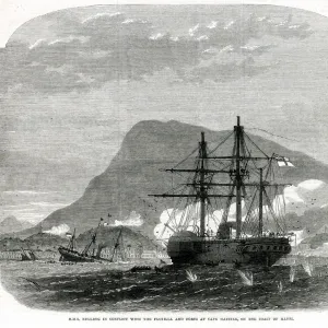 HMS Bulldog in conflict at Cap-Haitien