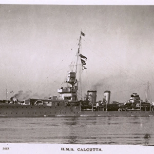 HMS Calcutta, British light cruiser
