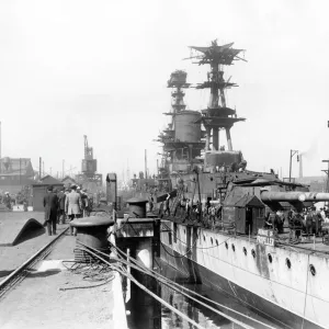 HMS Courageous, British battlecruiser, WW1