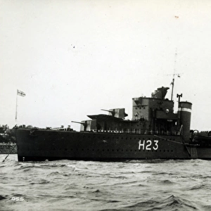 HMS Echo, British destroyer, WW2