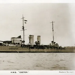 HMS Exeter, British heavy cruiser