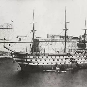 HMS Hibernia at Malta