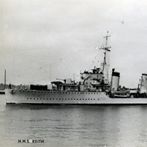 HMS Keith, British destroyer