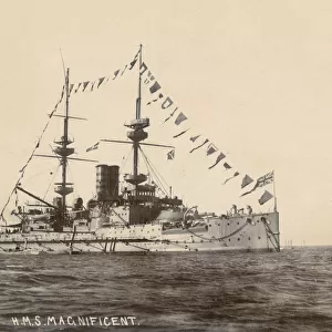HMS Magnificent - Royal Navy