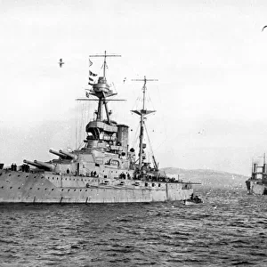 HMS Malaya, British battleship, WW1