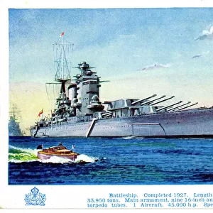 HMS Nelson, battleship, Nelson class