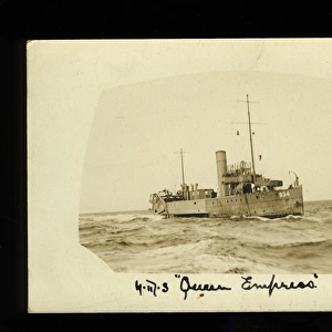 HMS Queen Empress in the White Sea, WW1