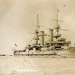 HMS Triumph, British battleship