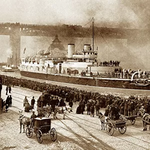 HMS Victoria Newcastle Upon Tyne Quayside Victorian period