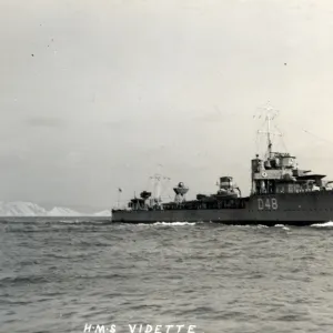 HMS Vidette, British destroyer