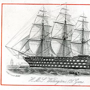 HMS Wellington, Royal Navy ship, 131 guns