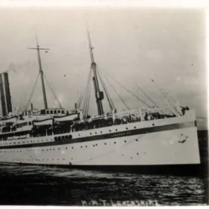 HMT (Hired Military Transport) Ship Lancashire