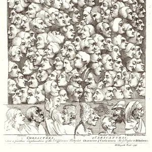 Hogarth Faces 1807