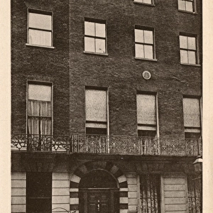 The Home (between 1842-46) of Elizabeth Barrett Browning