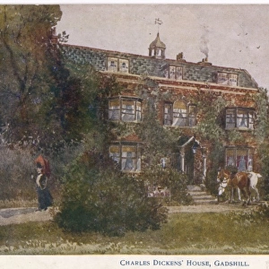 Home of Charles Dickens at Gadshill, Kent