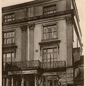 The Home of Robert Browning, 19 Warwick Crescent, Paddington